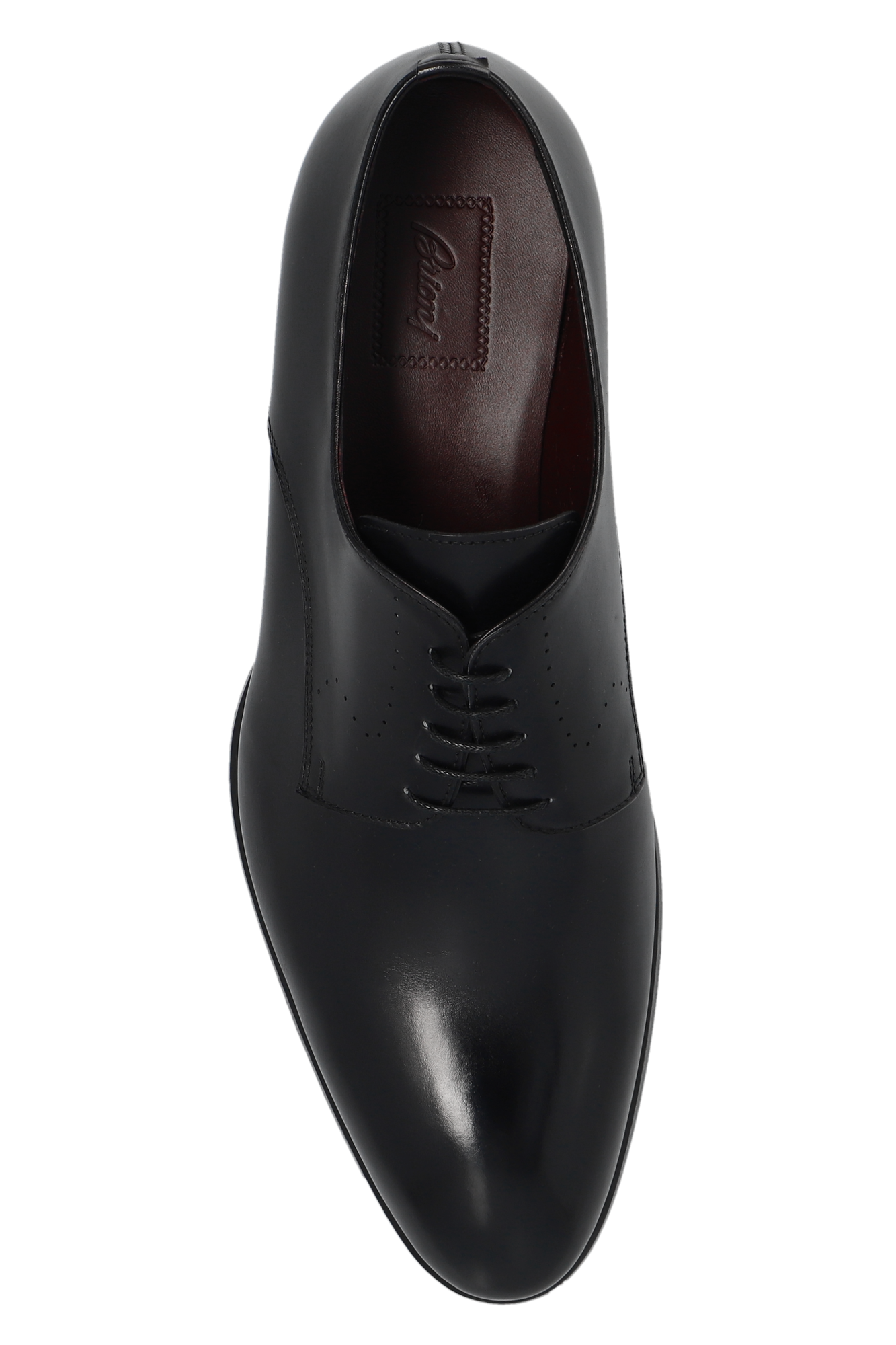 Essential black calf leather oxford shoes